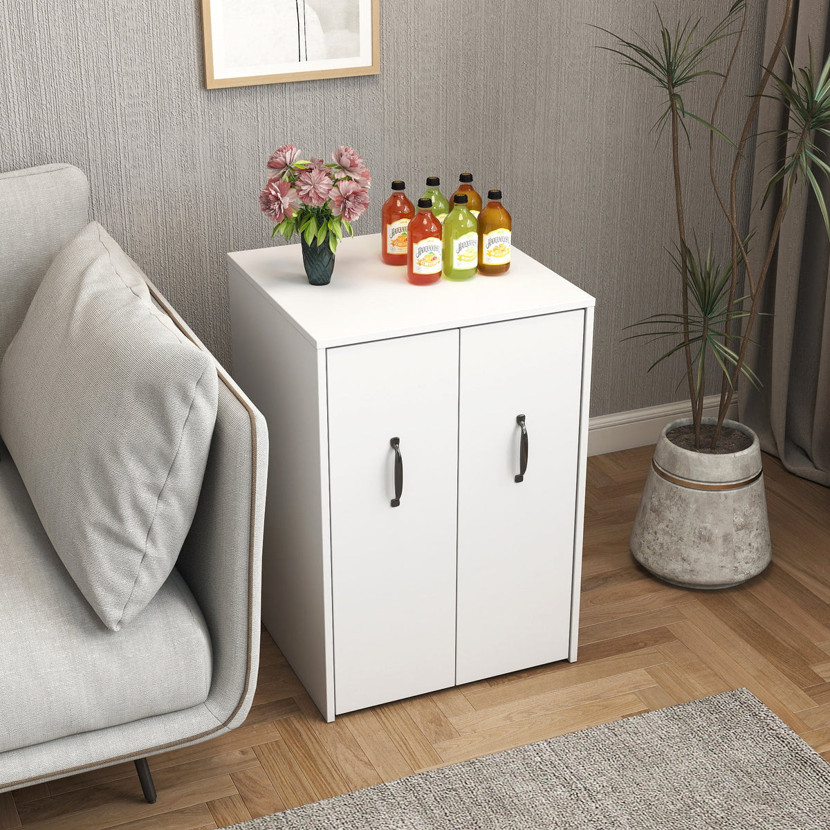 3 Tier Wooden Floor Standing Bookcase