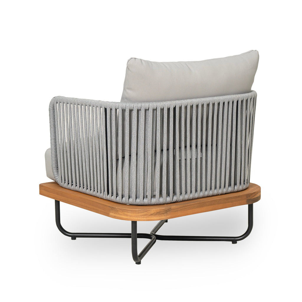 Lucca Outdoor Acacia Wood Chair
