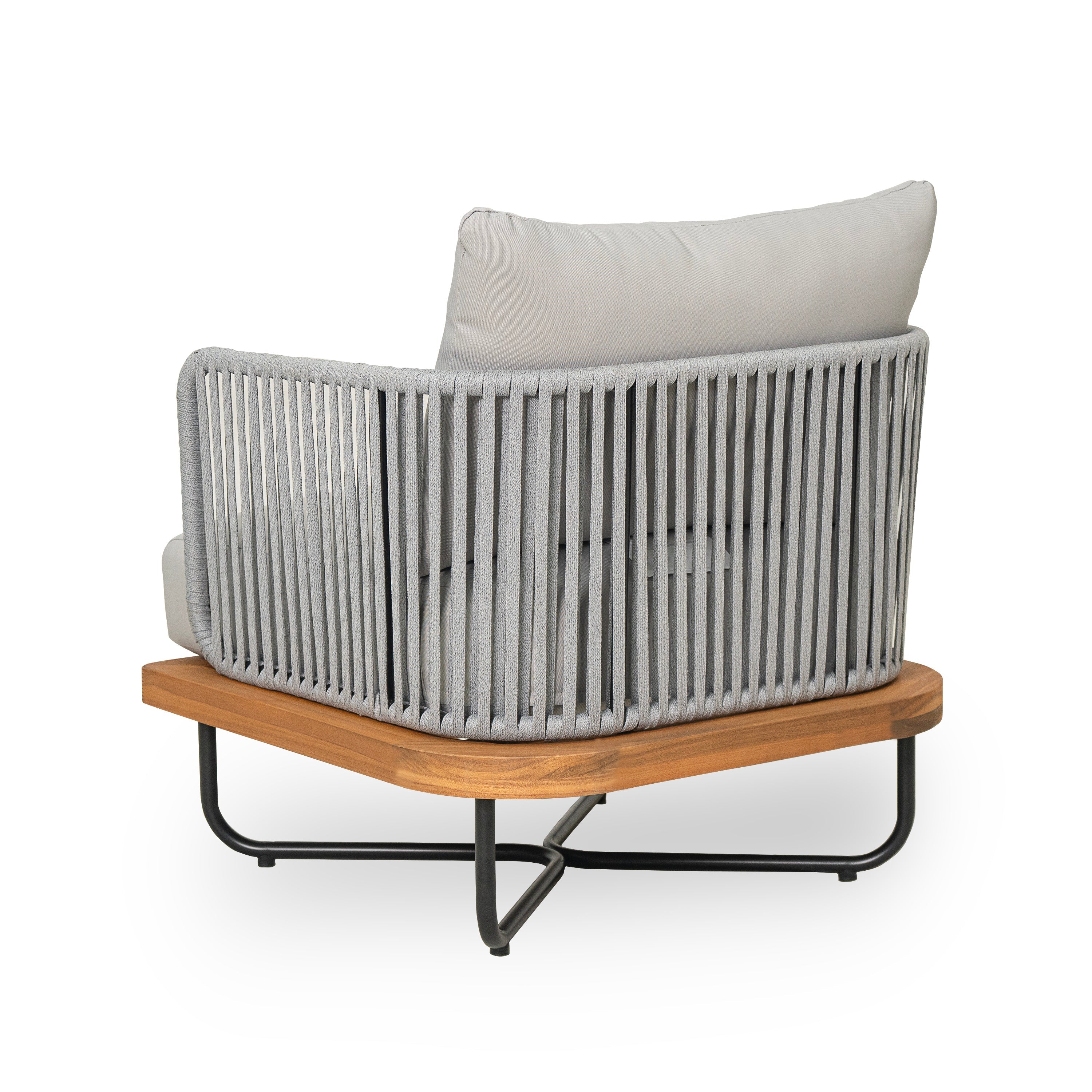 Lucca Outdoor Acacia Wood Chair