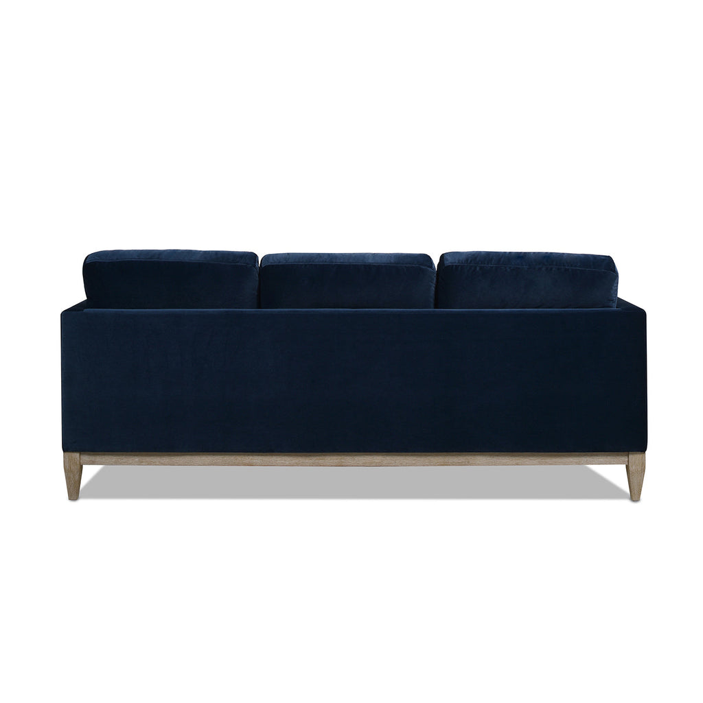 Knox 84" Modern Farmhouse Sofa, Dark