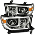 AlphaRex 07-13 Toyota Tundra PRO-Series Projector Headlights Plank Style Chrome w/Activation Light 880786 *Discontinued