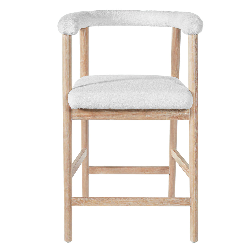 25'' Seat Height Bar Stools with Back - Set of 2