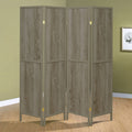 Grey Driftwood and Light Privacy Screen