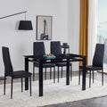 5-Piece Modern Dining Table Set