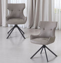 Damita Camel Synthetic Leather Dining Chair