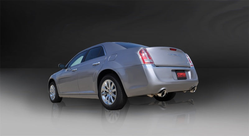 Corsa Performance 11-13 Chrysler 300 R/T 5.7L V8 Polished Xtreme Cat-Back Exhaust