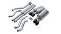 Corsa 90-95 Chevrolet Corvette C4 ZR1 5.7L V8 LT5 Black Sport Cat-Back Exhaust 14117BLK