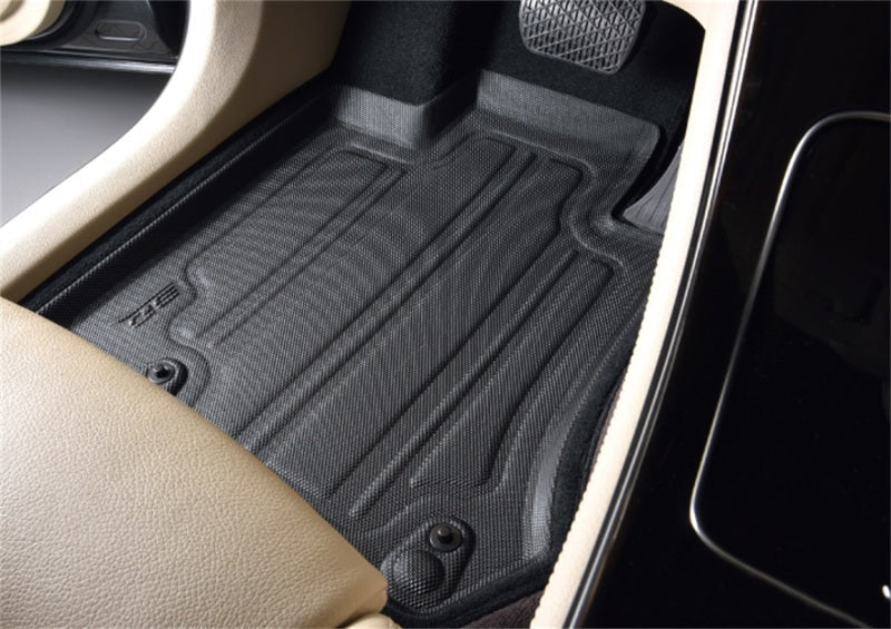 3D MAXpider 19-21 Volvo S60/V60 20-21 V60 Cross Country Elegant Hybrid 1st Row Floormat - Black SLVV03514709