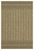 Earth GC_NTL1008 Jute/Black Area Rug
