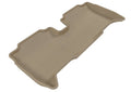 3D MAXpider 2007-2011 Toyota Yaris Sedan Kagu 2nd Row Floormats - Tan L1TY07221502
