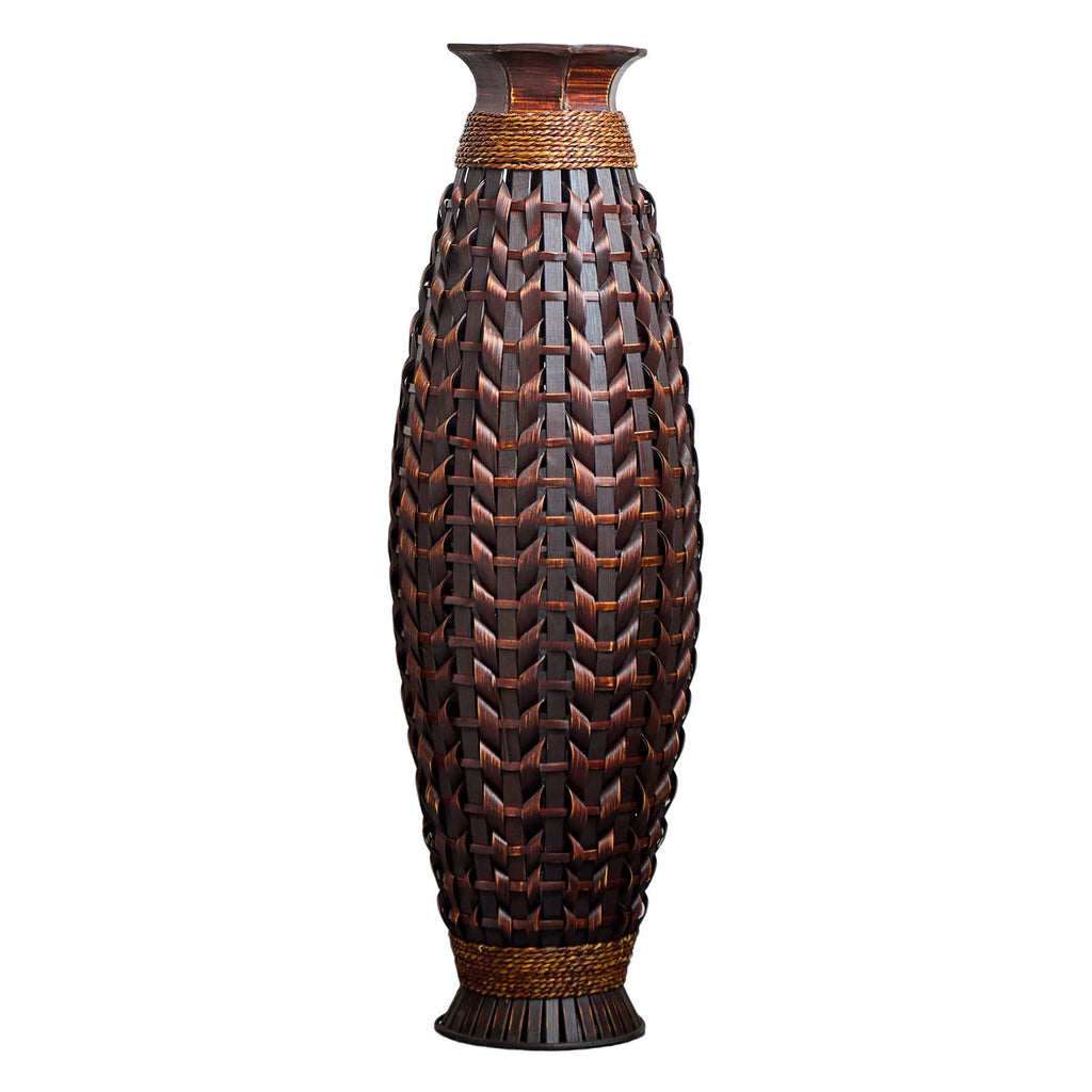 Handwoven Bamboo Vase