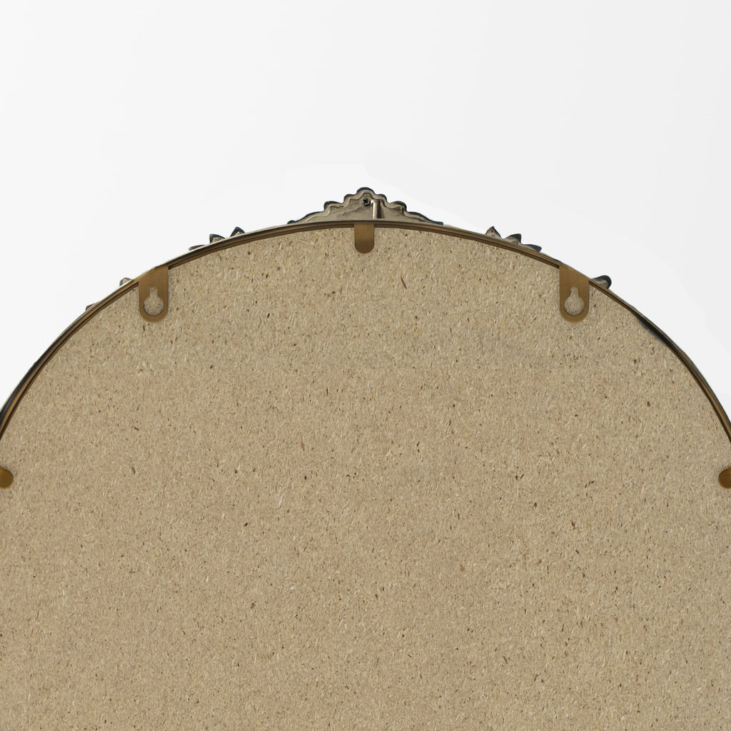 37" Arch Vintage Relief Mirror