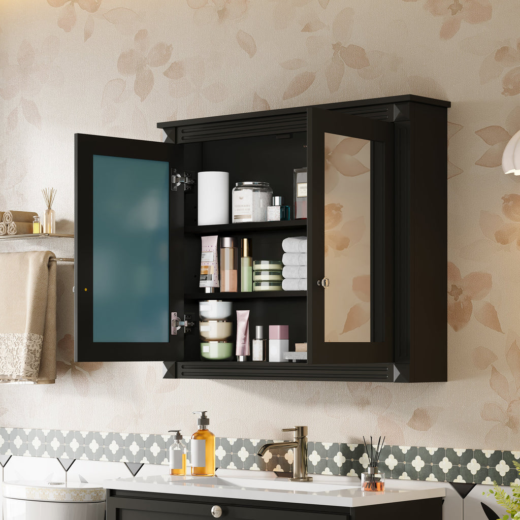 36'' x 28'' Modern Medicine Cabinet with Mirrors