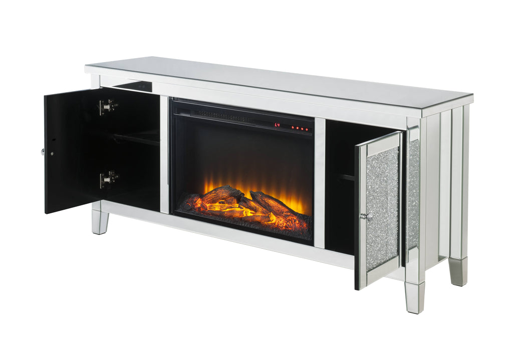 Noralie TV Stand with Electric Fireplace