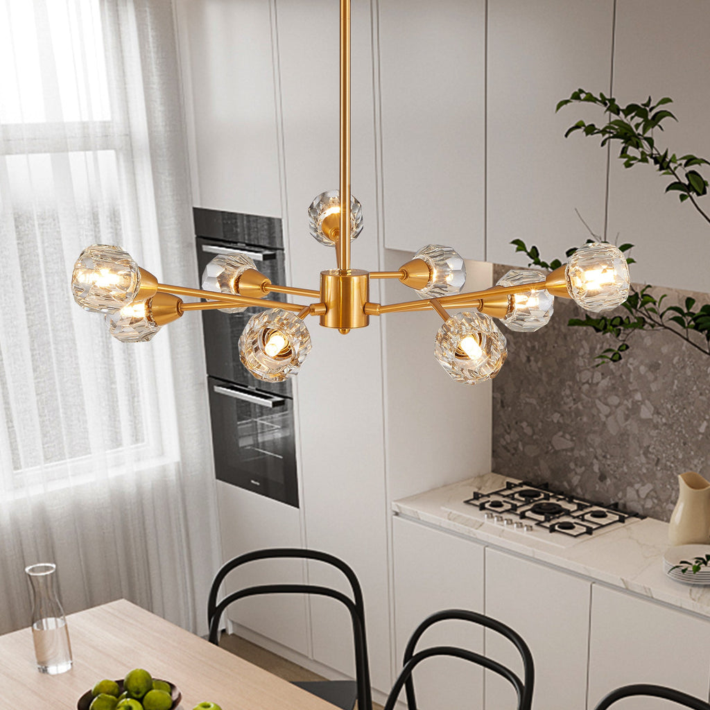 28" Modern Crystal Chandeliers