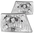 Anzo 1998-2000 Ford Ranger Crystal Headlights Chrome