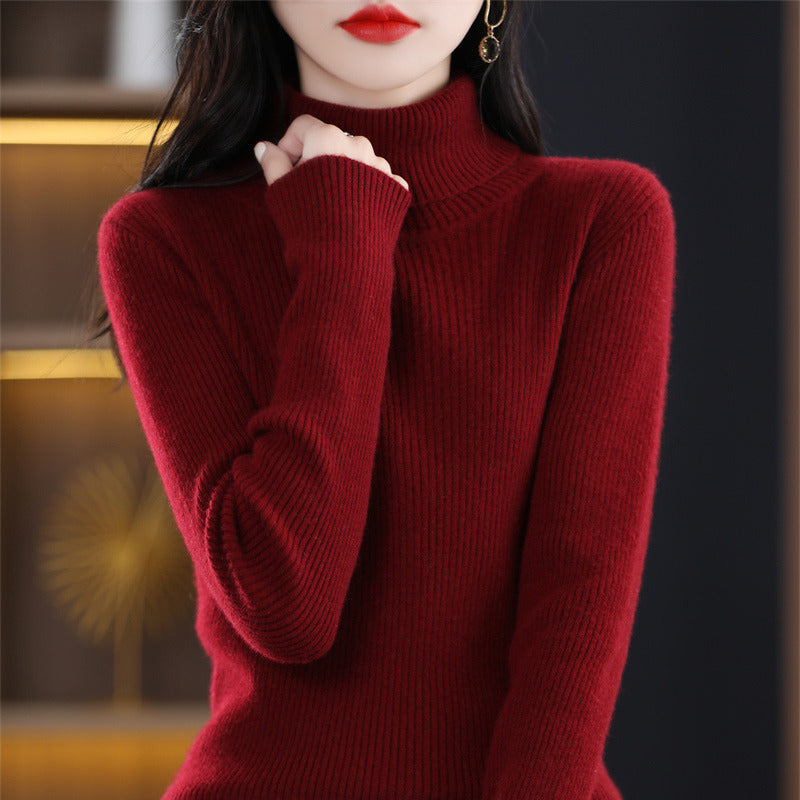 Women's Turtleneck Sweater For Fallwinter