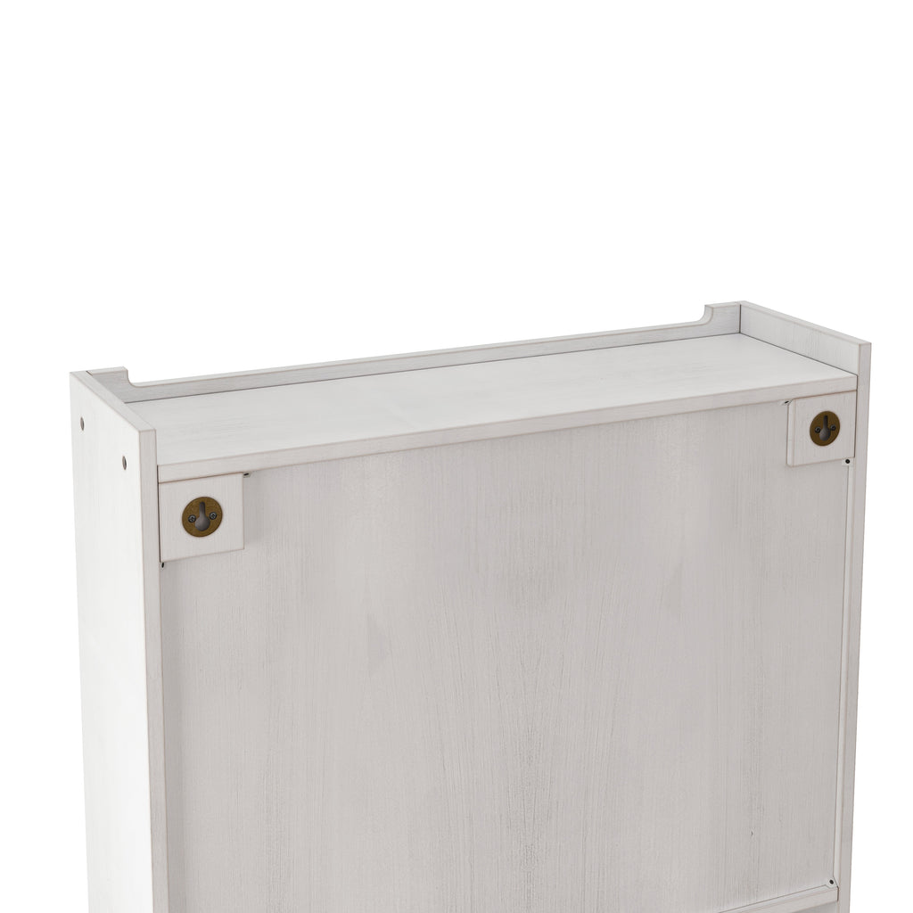 24.8" Vintage Double Door Wall Cabinet