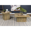 Exeter Mango Square 2-Piece Coffee Table Set