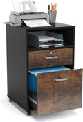 Mobile File Cabinet with Lock