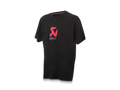 Akrapovic Mens Logo Black T-Shirt - Small 801206