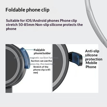 Neck-hanging Magnetic Phone Holder For Cycling