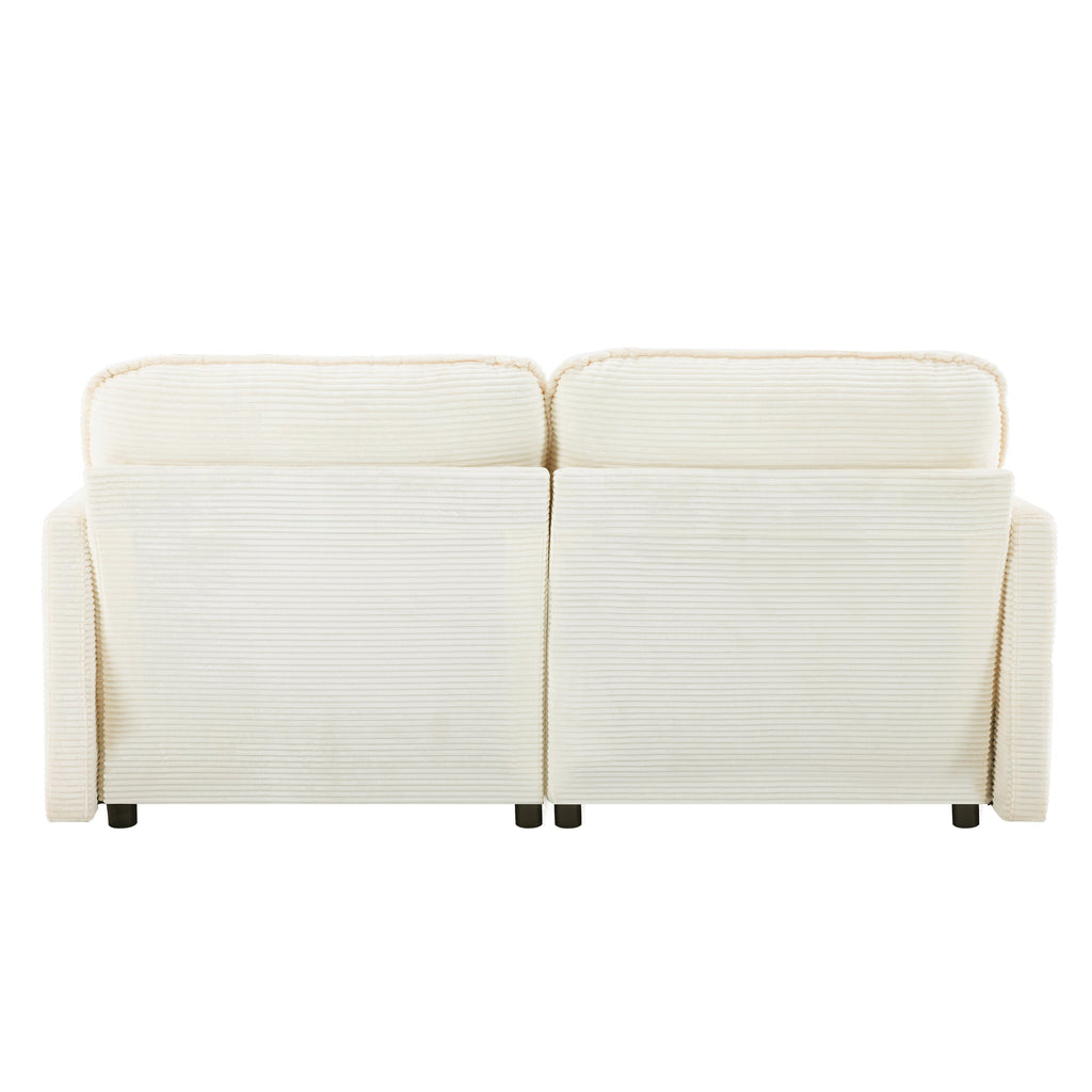 69" Plush Cloud Loveseat: Modular 2-Seater Sectional Sofa