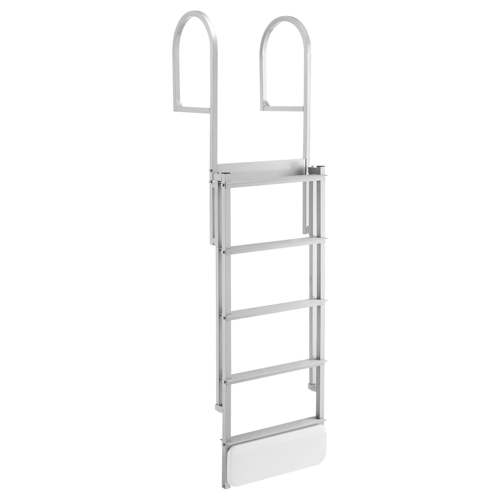 Retractable Dock Ladder - 5 Steps, Aluminum Alloy
