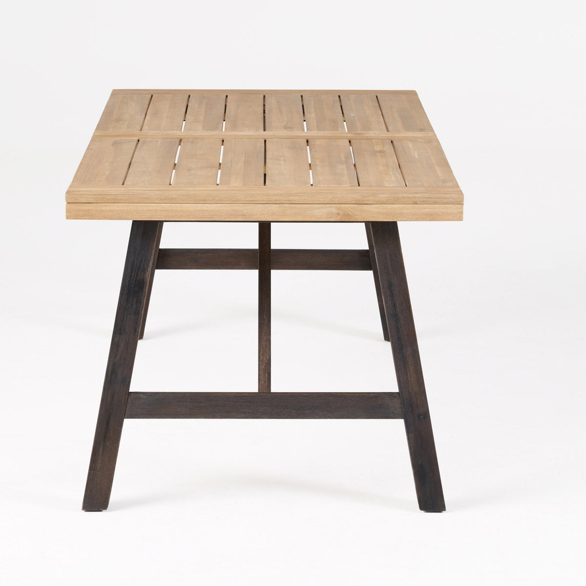 Bettina Dining Table with Slat Panel Design