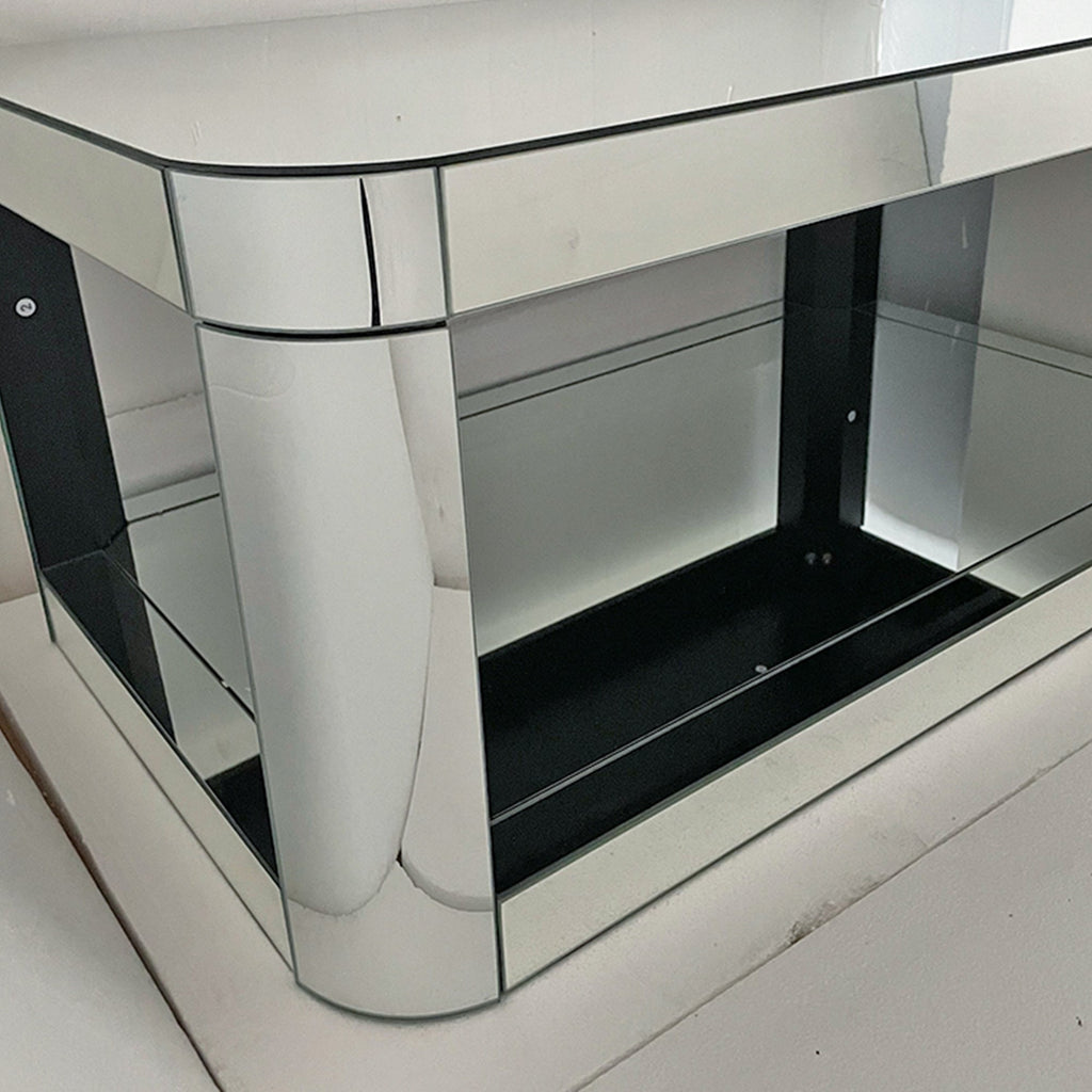 Baked Curved Mirror Coffee Table