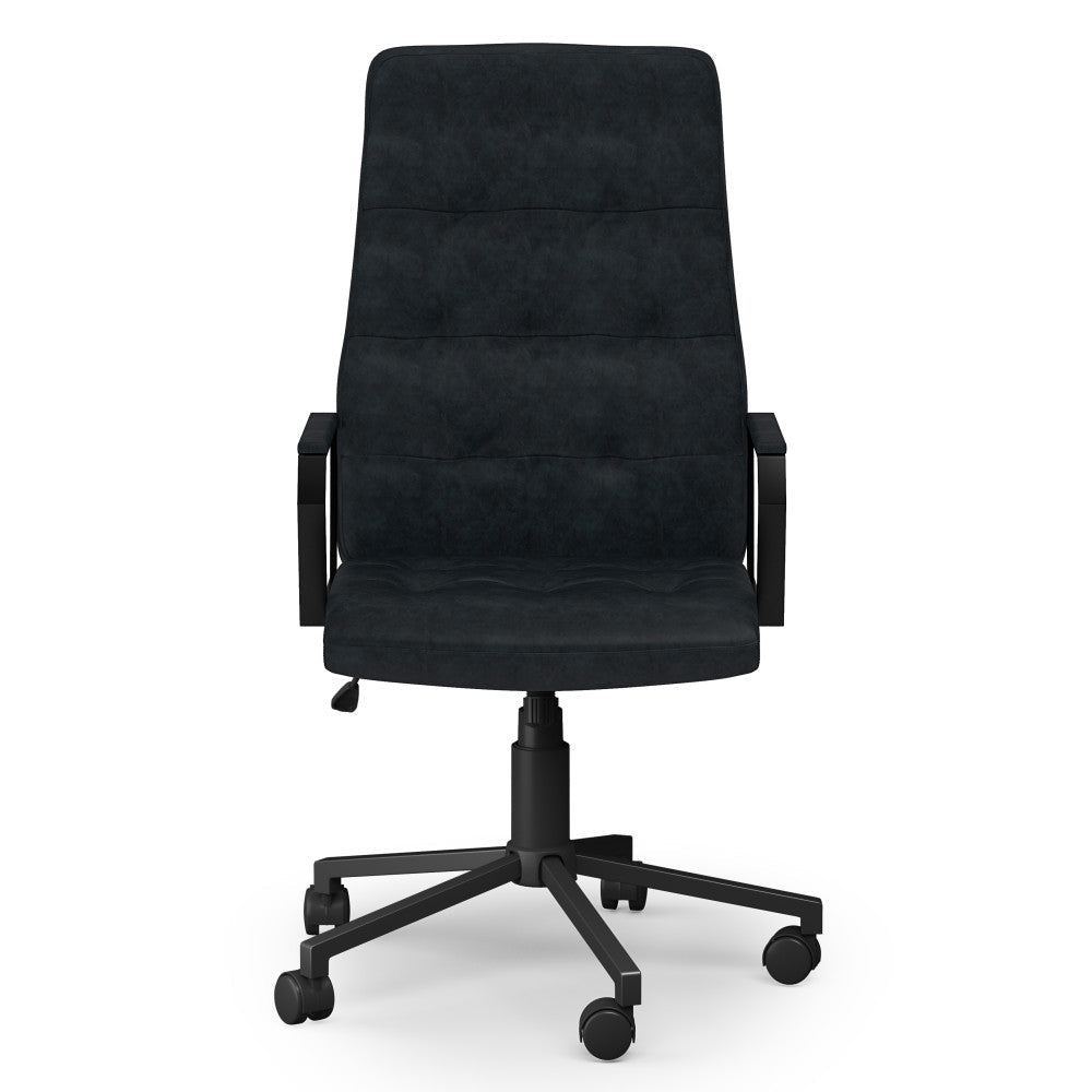 Foley Swivel Office Chair - Distressed