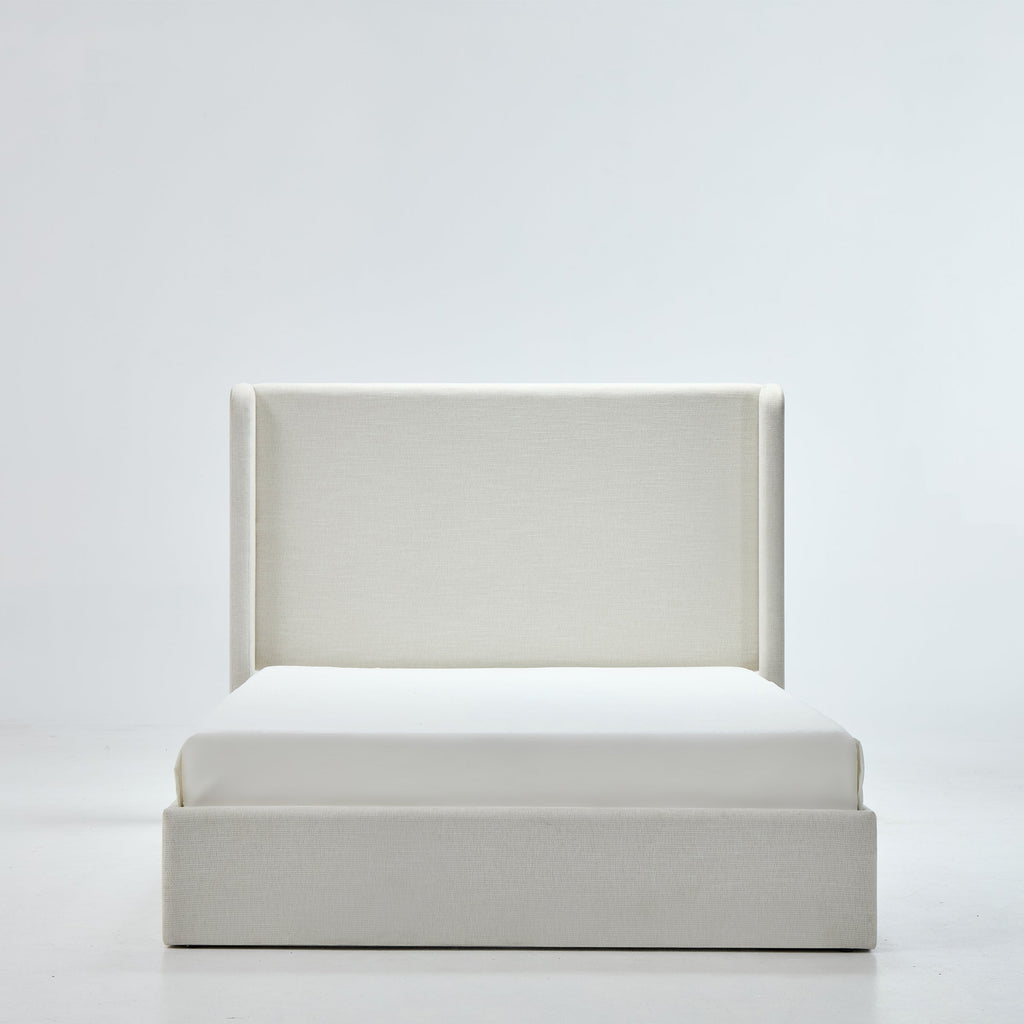 Carmen Upholstered Wingback Bed - California King