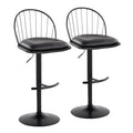 Adjustable Height Barstool with Swivel