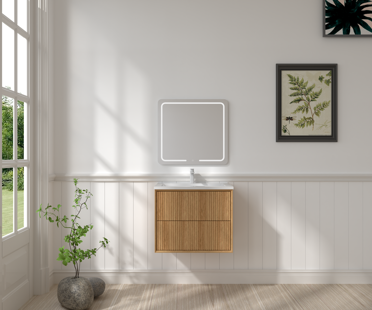 24'' Floating Bathroom Vanity Set
