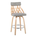 Mid-Century Modern 26" Counter Stool