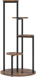 40.94" Height 4-Tier Rustic Plant Stand