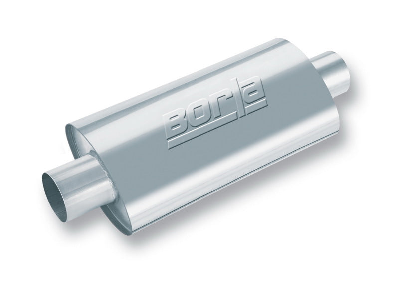 Borla XR-1 Racing Sportsman 3 inch Outlet / 3 inch Inlet Round, Oval or Offset Muffler 40943