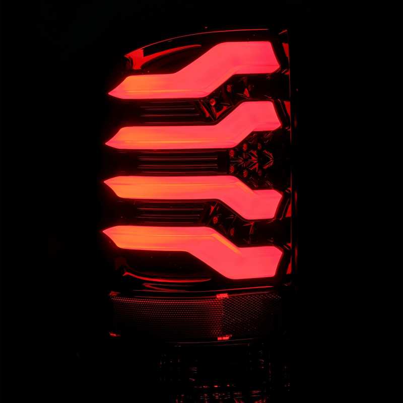 AlphaRex 14-18 GMC Sierra 1500 PRO-Series LED Tail Lights Jet Black 630010 *Discontinued
