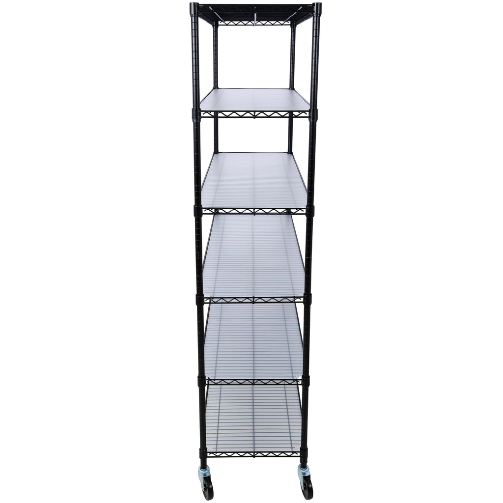 6 Tier 6000lbs Capacity NSF Metal Shelf Wire Shelving Unit