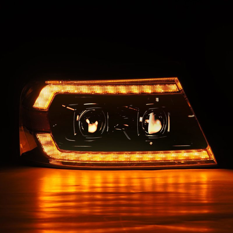 AlphaRex 04-08 Ford F150 PRO-Series Projector Headlights Chrome w/ Sequential Signal and DRL 880136 *Discontinued