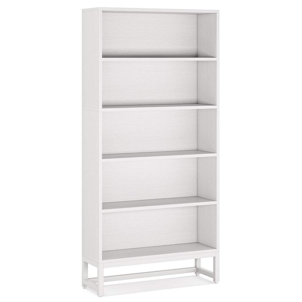 70.87" 5-Tier Heavy Duty Library Bookshelf