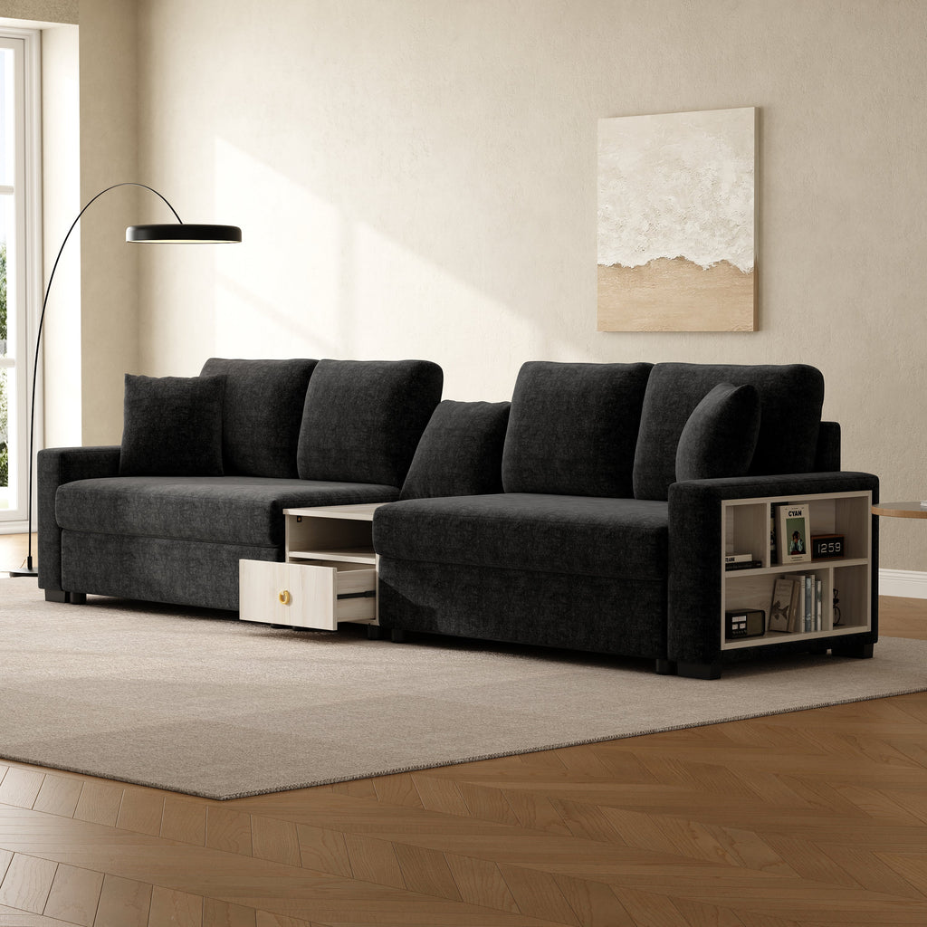 Modern Sofa Couch 127.9" Modular Sofa