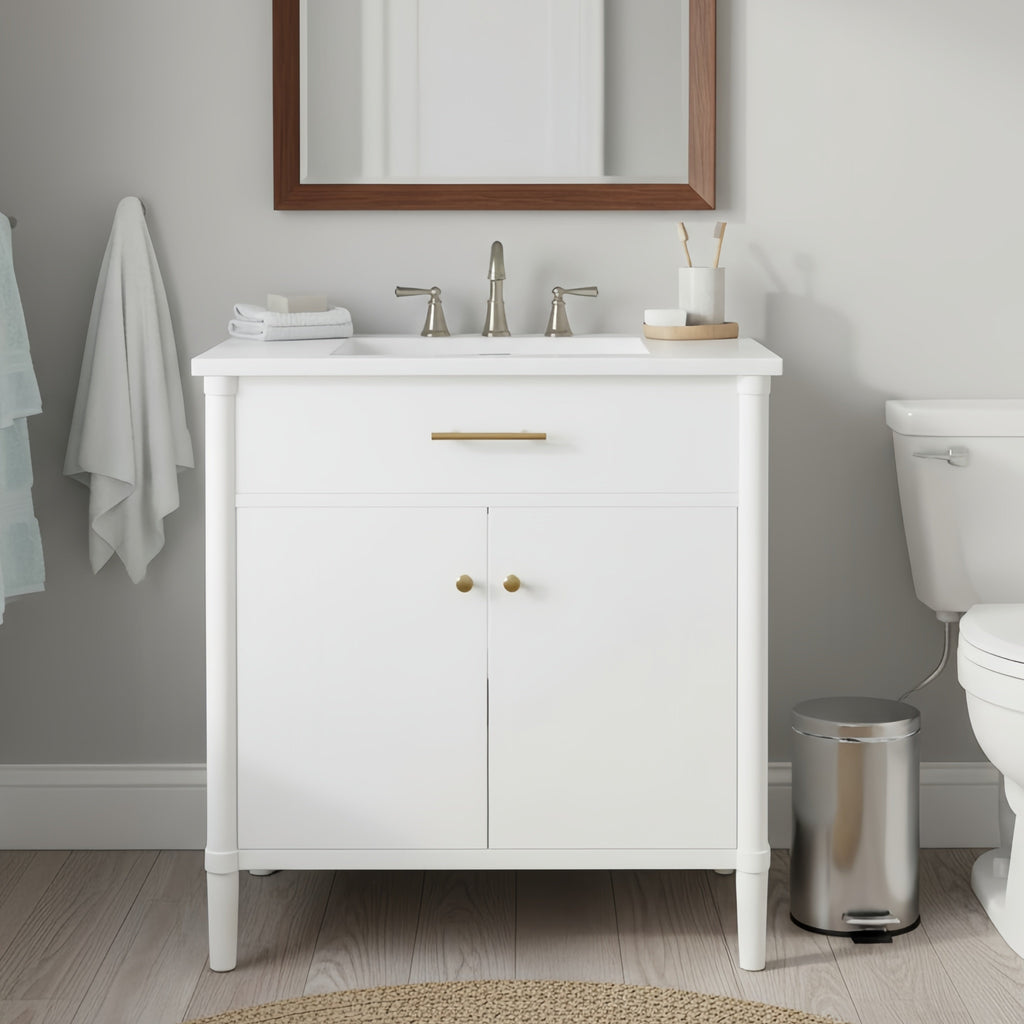 30 Inches Bathroom Vanity with Sink