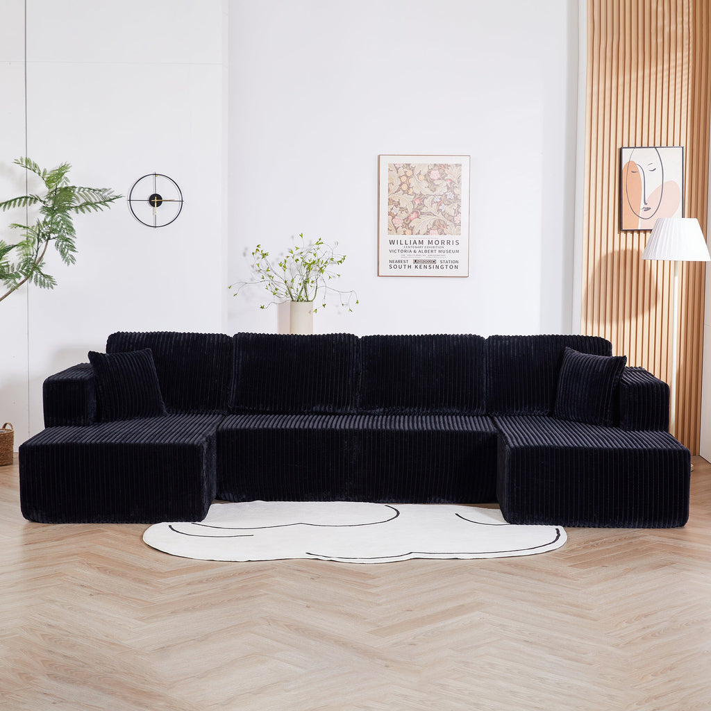 U Shape Modular Sectional Sofa