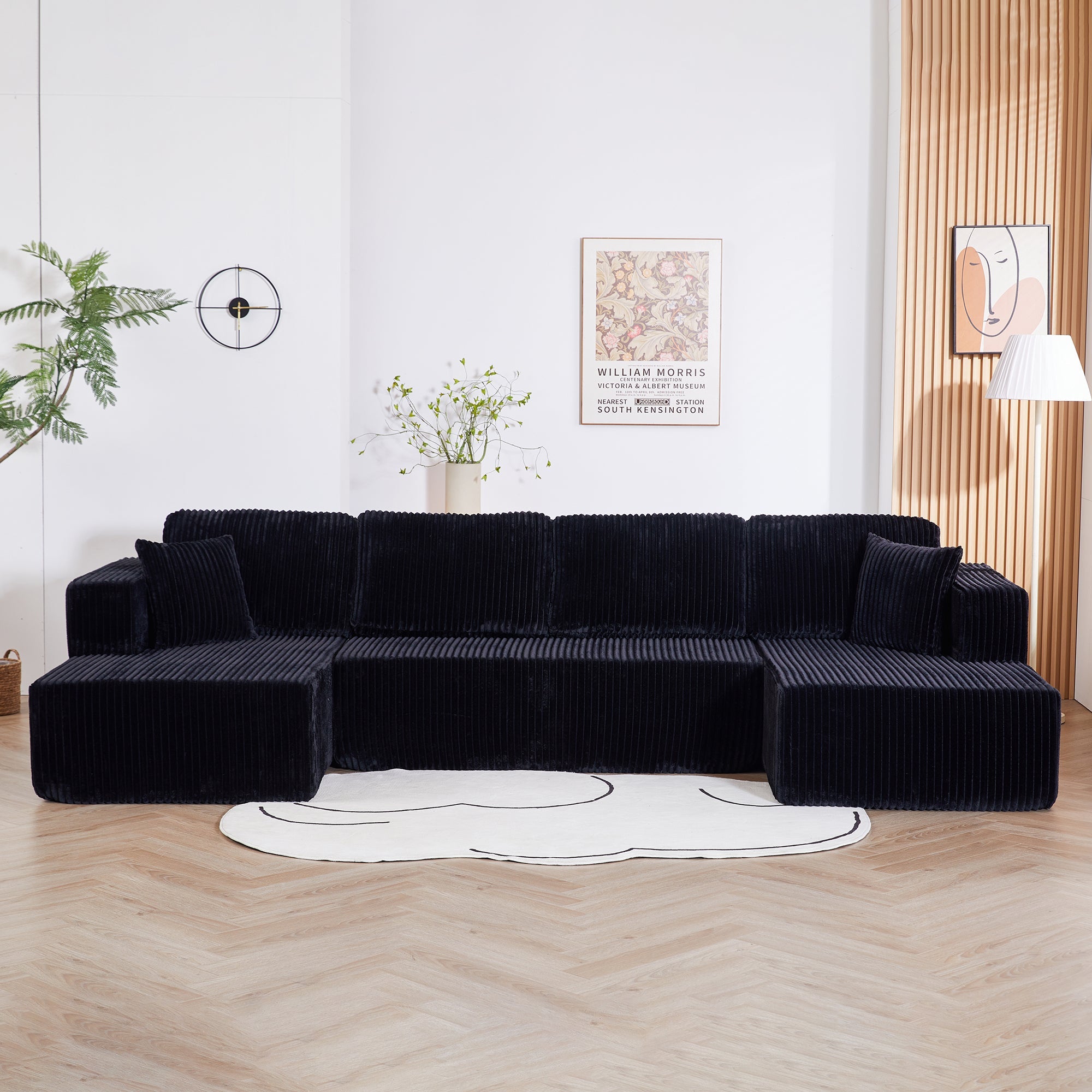 U Shape Modular Sectional Sofa