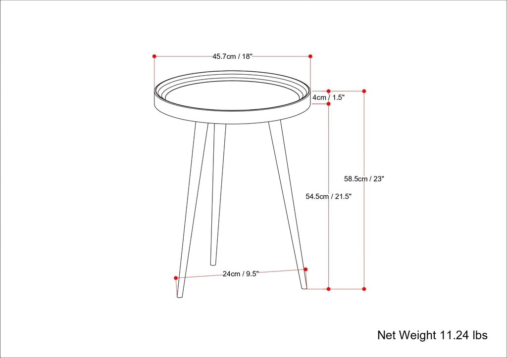 Clairmont Round Side Table
