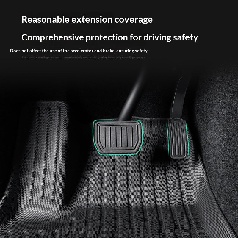 Car Floor TPE Floor Mats Trunk Mats