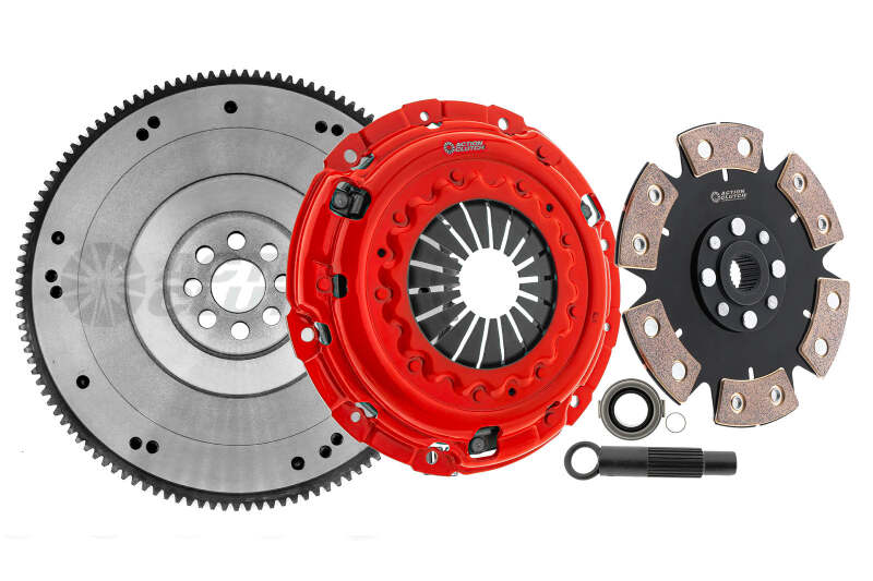 Action Clutch 12-15 Honda Civic Si 2.4L (K24Z7) Stage 6 Clutch Kit (2MD) w/OE-HD Flywheel ACR-0670-OEHD