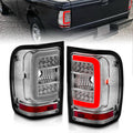 ANZO 2001-2011 Ford  Ranger LED Tail Lights w/ Light Bar Chrome Housing Clear Lens 311392