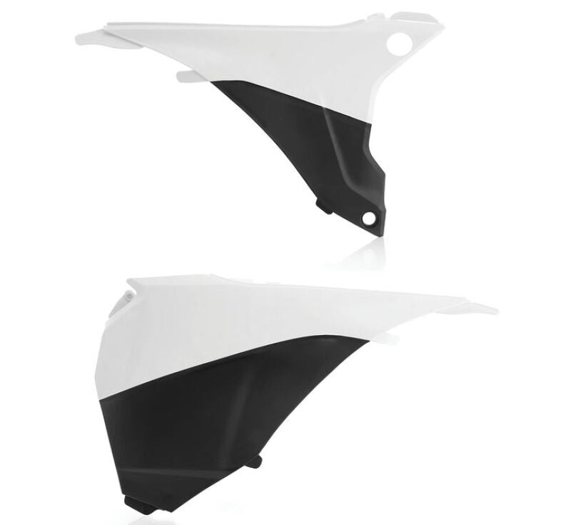 Acerbis 14-16 KTM EXC/EXC-F/XCF-W/XC-W Airbox Cover - White/Black 2374120002